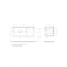 База под раковину BELBAGNO ETNA ETNA-1200-2C-1A-SO-GSO-L