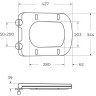 Унитаз подвесной BELBAGNO ARDENTE-TOR BB520CH-TOR/SC